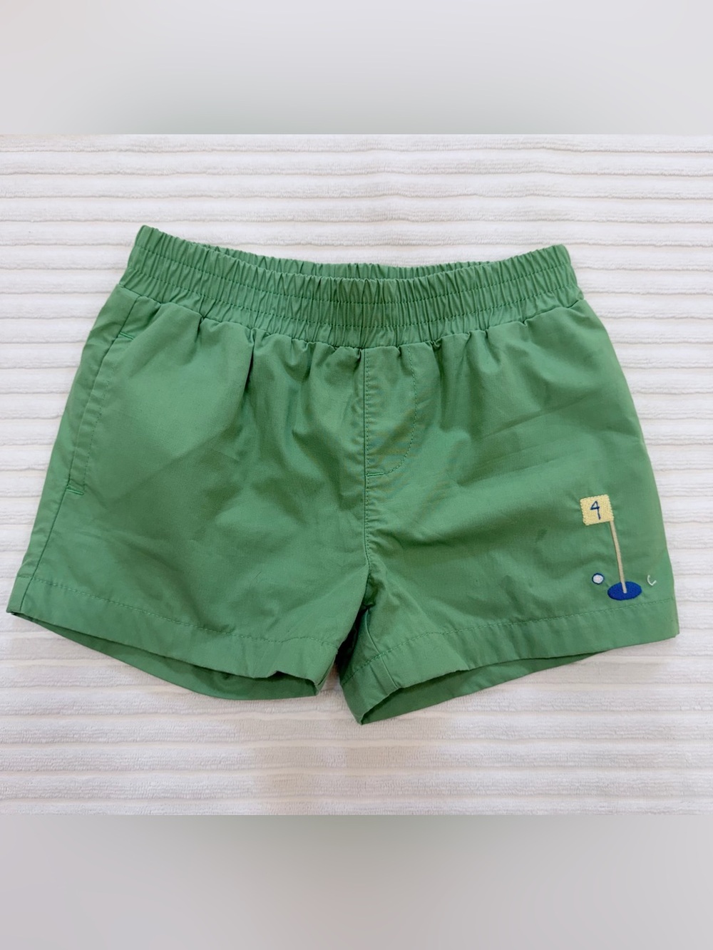 Beaufort Bonnet - Sheffield - GIBSON ISLAND GREEN WITH GOLF EMBROIDERY - 4T